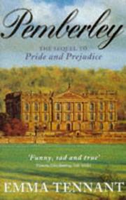 Cover of: Pemberley by Emma Tennant