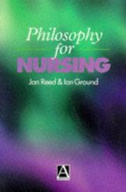 Cover of: Philosophy for nursing