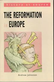 Cover of: The Reformation in Europe (History at Source)