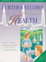 Cover of: Further Studies in Health