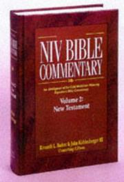 Cover of: NIV Bible Commentary