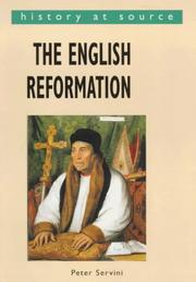 Cover of: English Reformation | Peter Servini