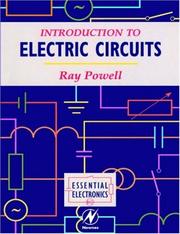 Cover of: Introduction to electric circuits