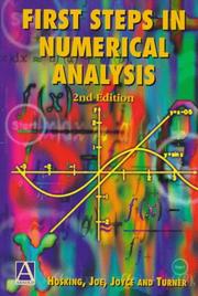 Cover of: First Steps in Numerical Analysis