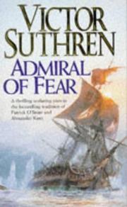 Cover of: Admiral of Fear Uk by Victor Suthren