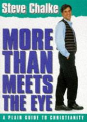 Cover of: More Than Meets the Eye: A Plain Guide to Christianity