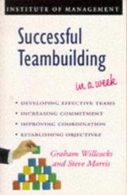 Cover of: Successful Teambuilding in a Week (Successful Business in a Week)