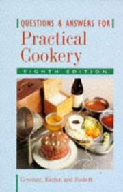 Cover of: Questions and Answers for Practical Cookery by Victor Ceserani, Victor Ceserani, Ronald Kinton