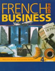 Cover of: French for Business