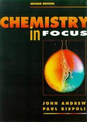 Cover of: Chemistry in Focus (Focus on Science)