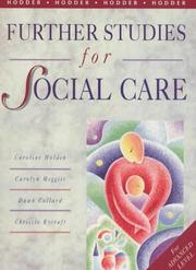 Cover of: Further Studies for Social Care (Further Studies)