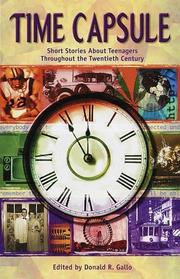 Cover of: Time Capsule | Donald R. Gallo