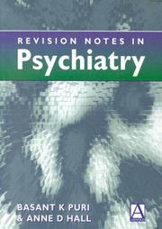 Cover of: Revision notes in psychiatry