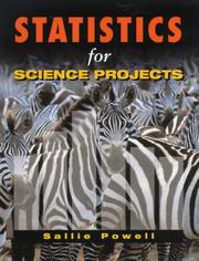 Cover of: Statistics for Science Projects