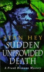 Cover of: Sudden Unprovided Death (A Frank Brennan Mystery)