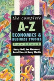 Cover of: The Complete A-Z Economics and Business Studies Handbook (Complete A-Z Handbooks)