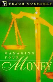Cover of: Managing Your Money by Leo Gough