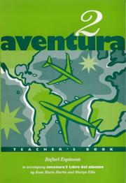 Cover of: Aventura by Rafael Espinosa, Rosa Maria Martin, Martyn Ellis