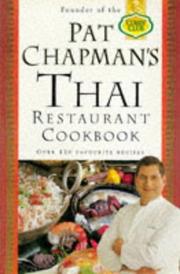 Cover of: Thai Restaurant Cookbook by Chapman