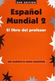 Cover of: Espanol Mundial