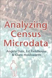 Cover of: Analyzing census microdata by Angela Dale