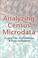 Cover of: Analyzing census microdata