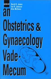 Cover of: An Obstetrics and Gynaecology Vade-mecum by 