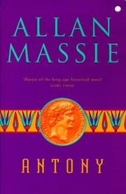 Cover of: Antony by Allan Massie