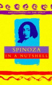 Cover of: Spinoza (Philosophers of the Spirit) | Robert Van De Weyer