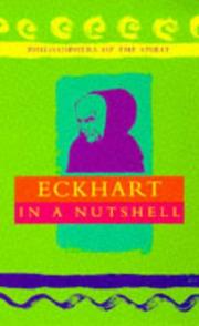 Cover of: Eckhart (Philosophers of the Spirit)