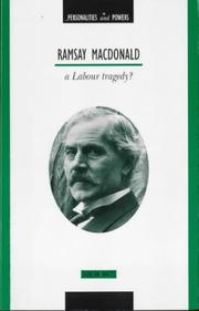 Ramsay Macdonald (Personalities & Powers) by Duncan Watts