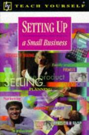 Cover of: Setting Up a Small Business (Teach Yourself Business & Professional) by Vera Hughes, David Weller