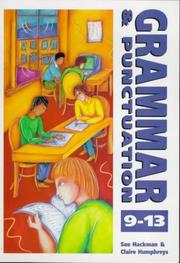 Cover of: Grammar and Punctuation 9-13