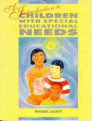 Cover of: An Introduction to Children with Special Educational Needs (Child Care Topic Books)
