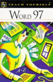 Cover of: Word 97 by Moira Stephen, Moira Stephen