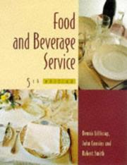 Food and Beverage Service by D.R. Lillicrap