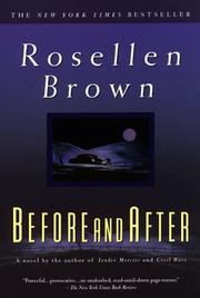 Cover of: Before and After by Rosellen Brown