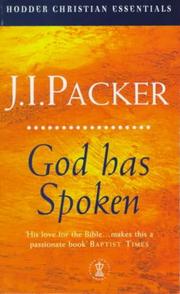Cover of: God Has Spoken