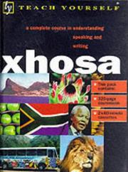 Cover of: Xhosa (Teach Yourself) by Beverley Kirsch, S. Skorge, Sindiwe Magona
