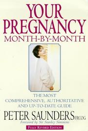 Cover of: Your Pregnancy by Peter Saunders