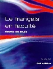 Cover of: Le Francais En Faculte