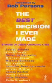 Cover of: The Best Decision I Ever Made