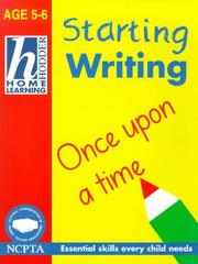 Cover of: Starting Writing