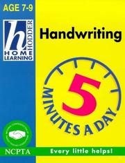 Cover of: Handwriting (Hodder Home Learning 5 Minutes a Day: Age 7-9)