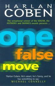 Cover of: ONE FALSE MOVE (MYRON BOLITAR, NO 5) by Harlan Coben
