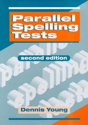 Cover of: Parallel Spelling Tests
