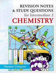 Cover of: Intermediate 2 Chemistry (Books for Scotland) by Norman Conquest
