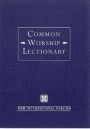 Cover of: New International Version Common Worship Lectionary