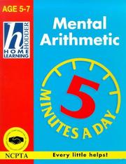 Cover of: Mental Arithmetic (Hodder Home Learning 5 Minutes a Day)
