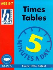 Cover of: Times Tables (Hodder Home Learning 5 Minutes a Day: Age 5-7)